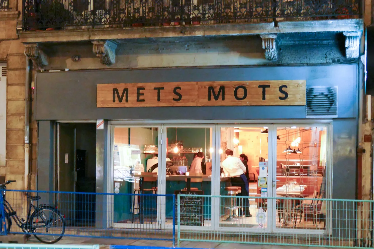 Mets Mots restaurant Bordeaux