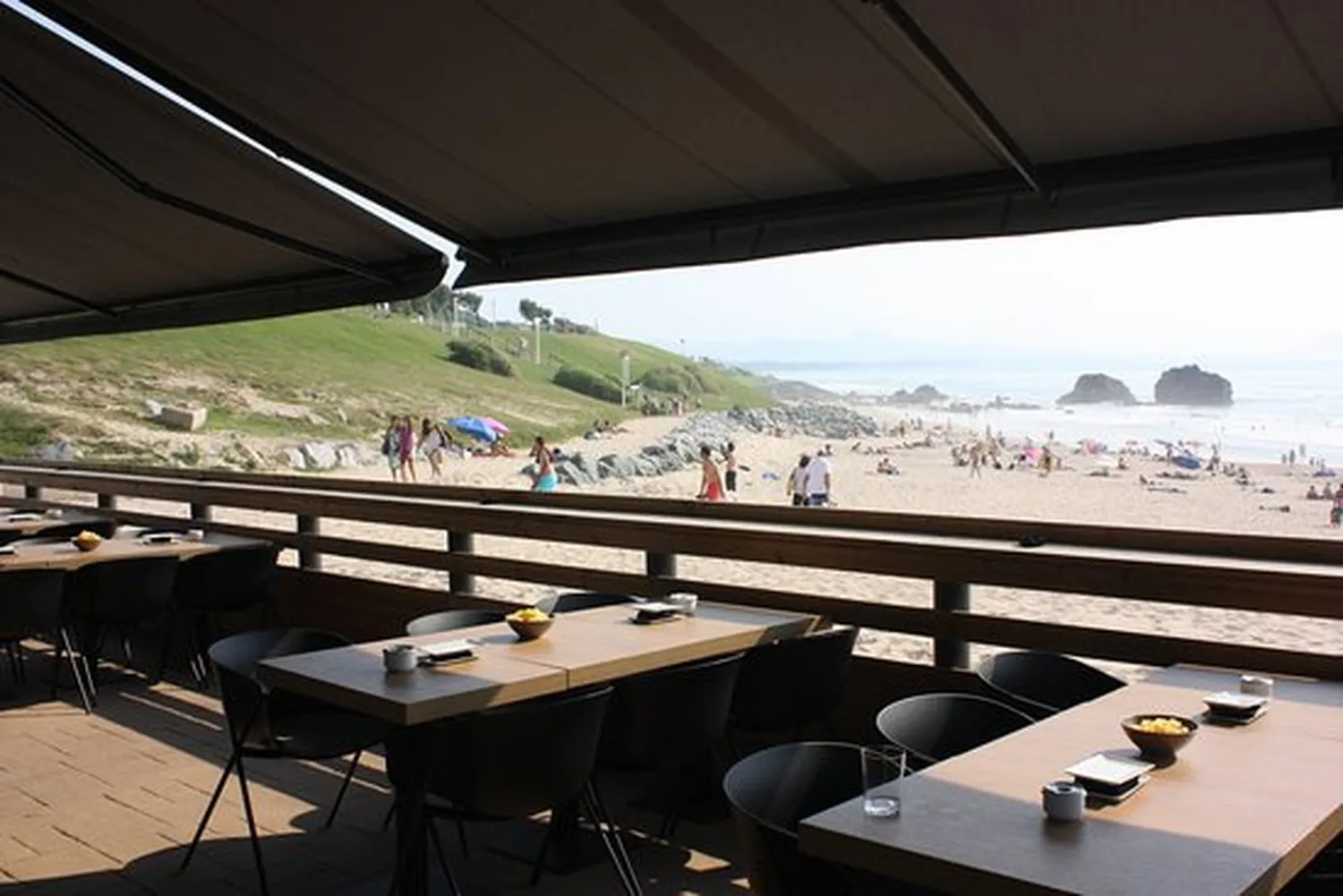 Milady Beach restaurant Biarritz