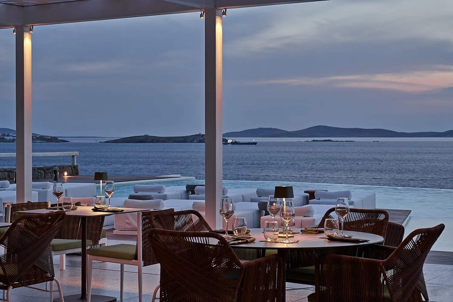 Narcissus restaurant Mykonos