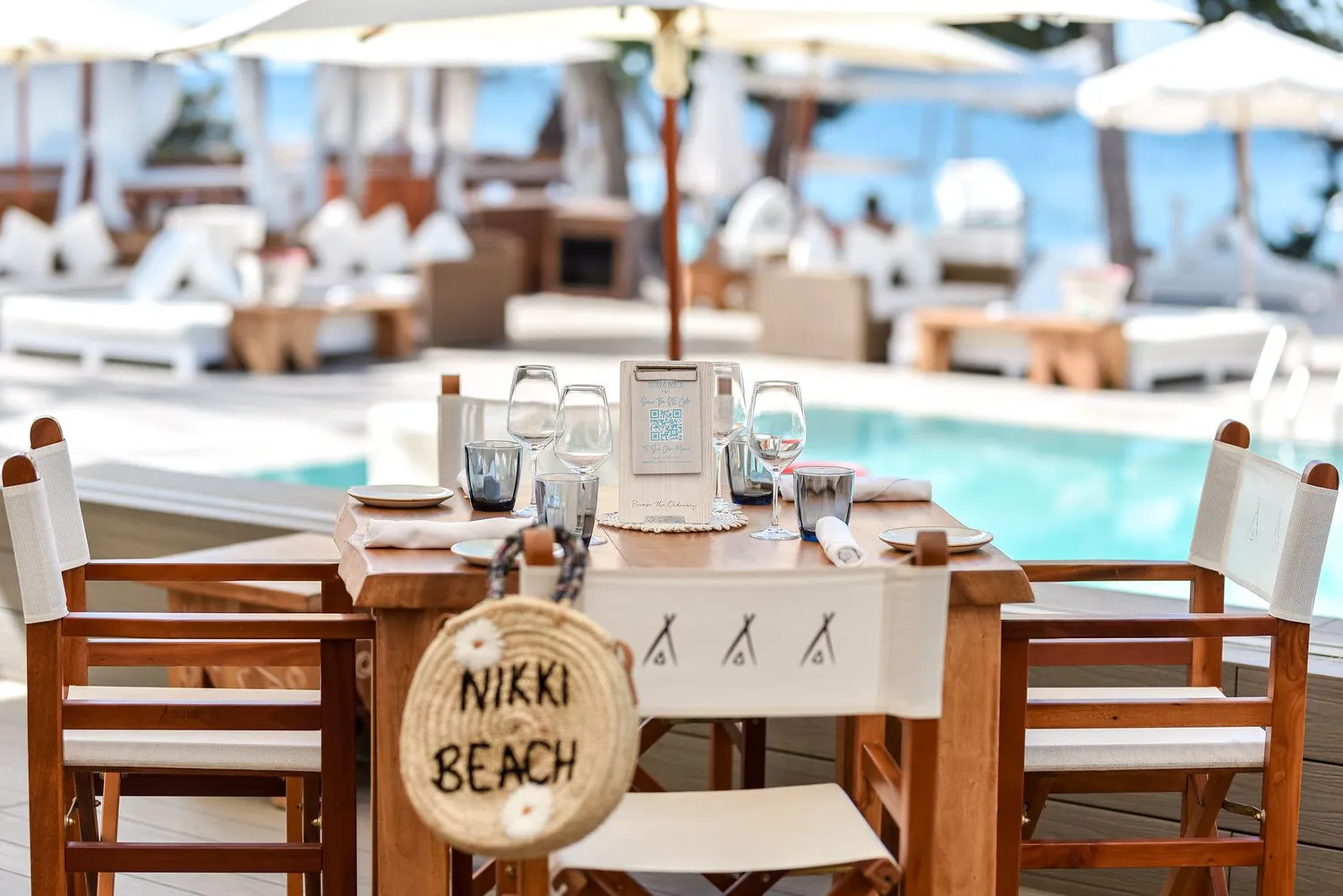 Nikki Beach restaurant Ibiza