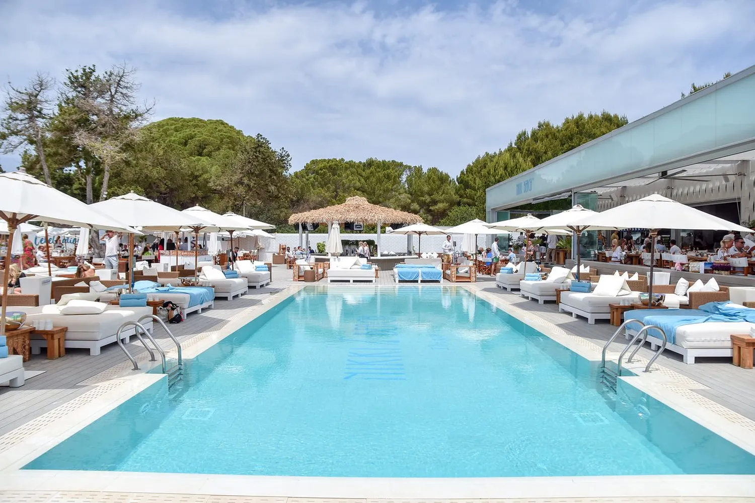 Nikki Beach restaurant Ibiza