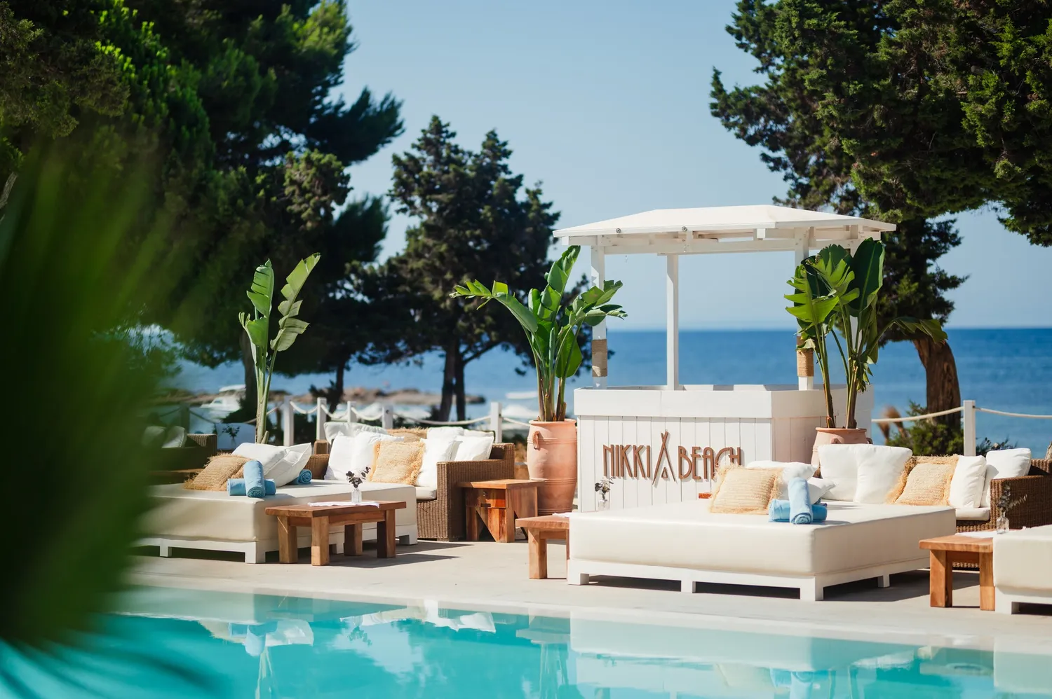 Nikki Beach restaurant Ibiza