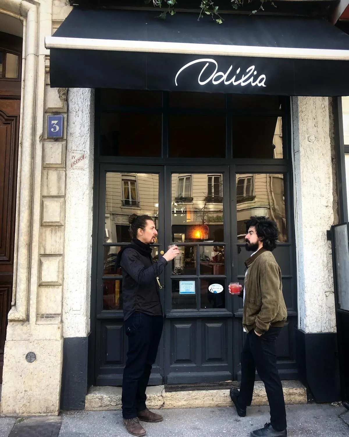 Odilia restaurant Lyon