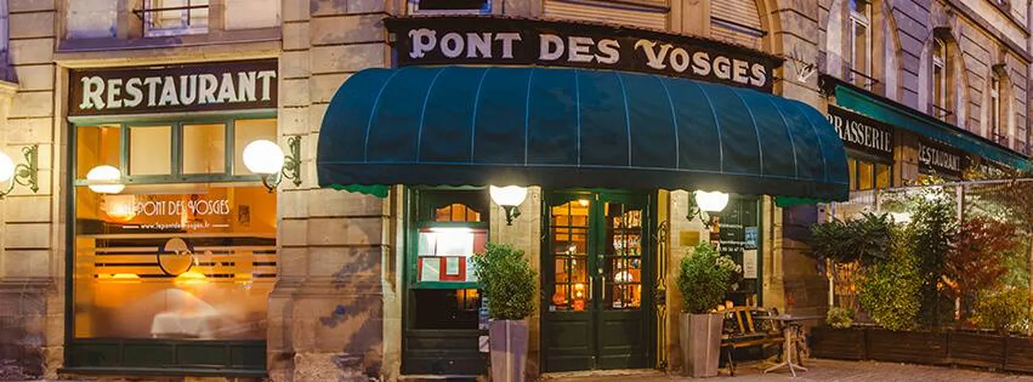 Pont des Vosges restaurant Strasbourg