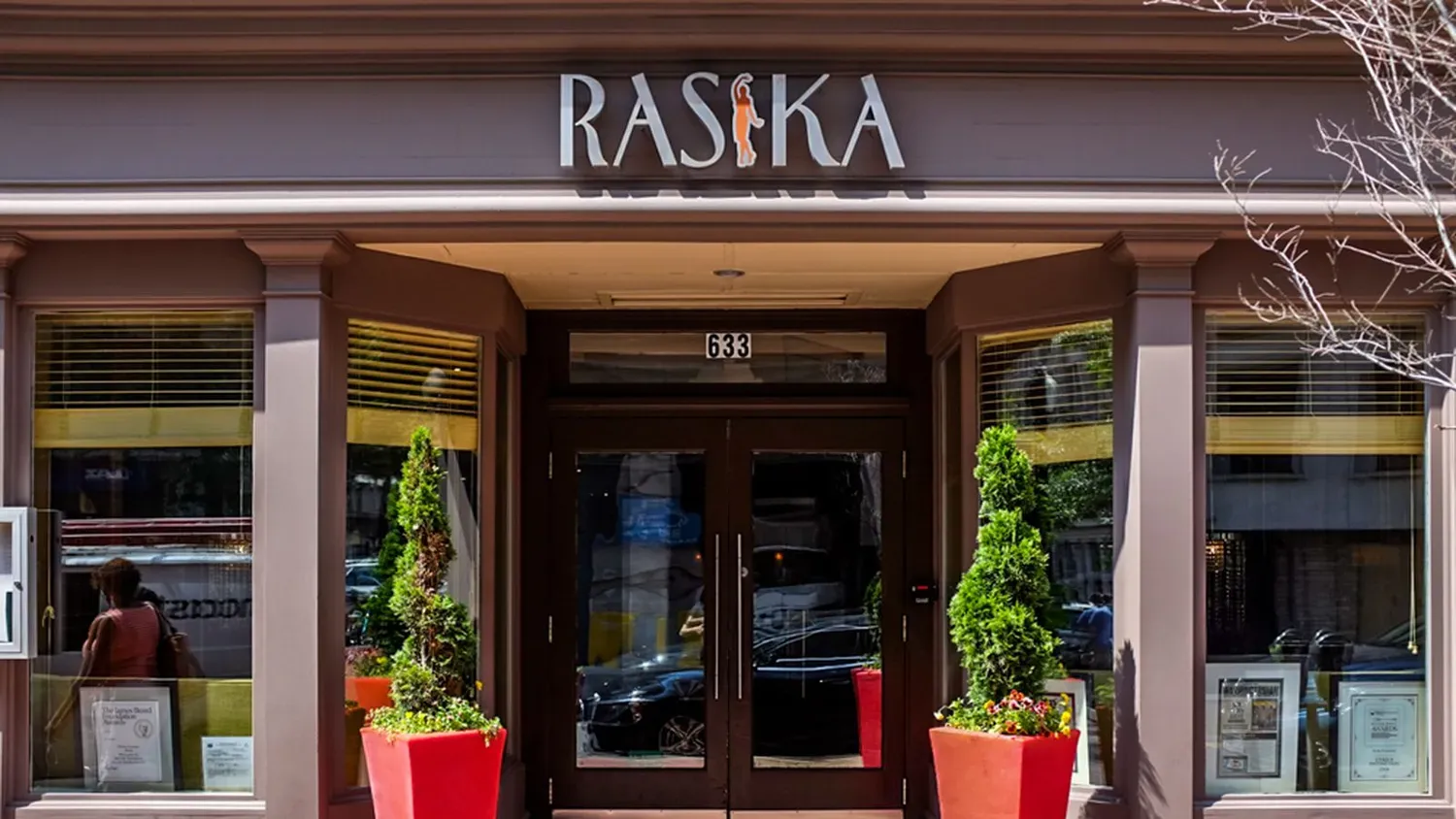 Rasika restaurant Washington DC