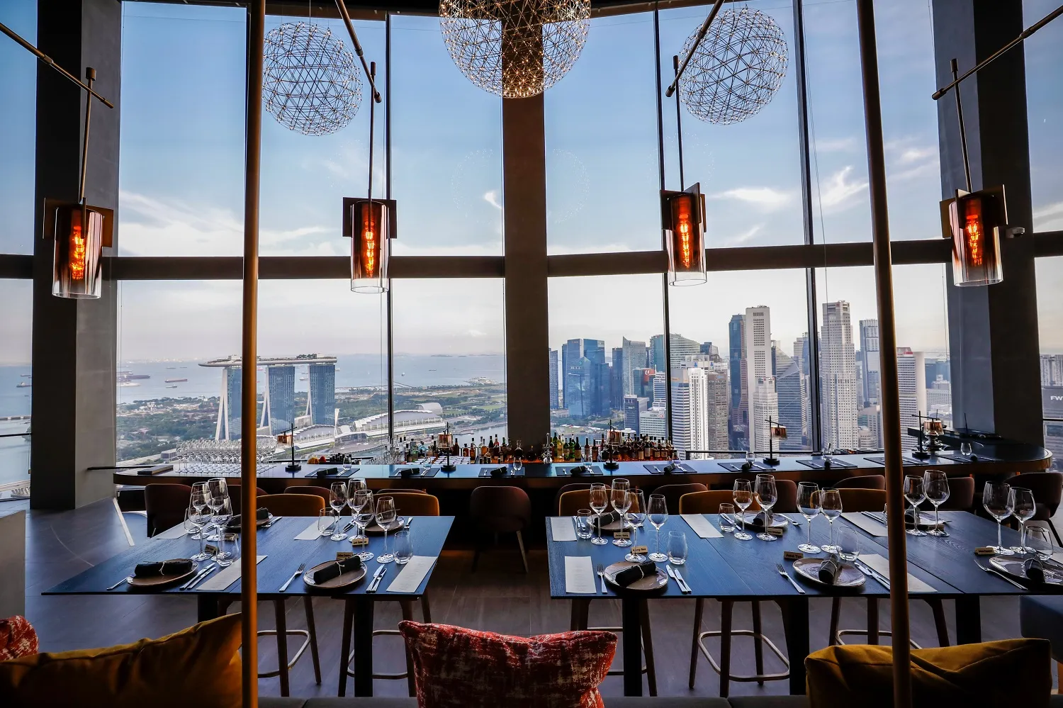 Skai restaurant Singapore