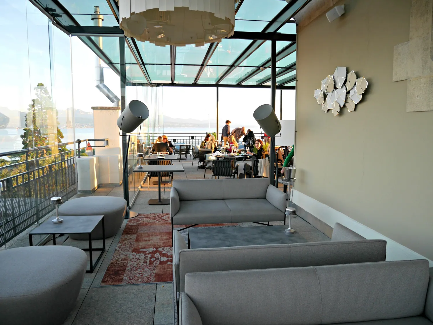 Sky Lounge restaurant Lausanne