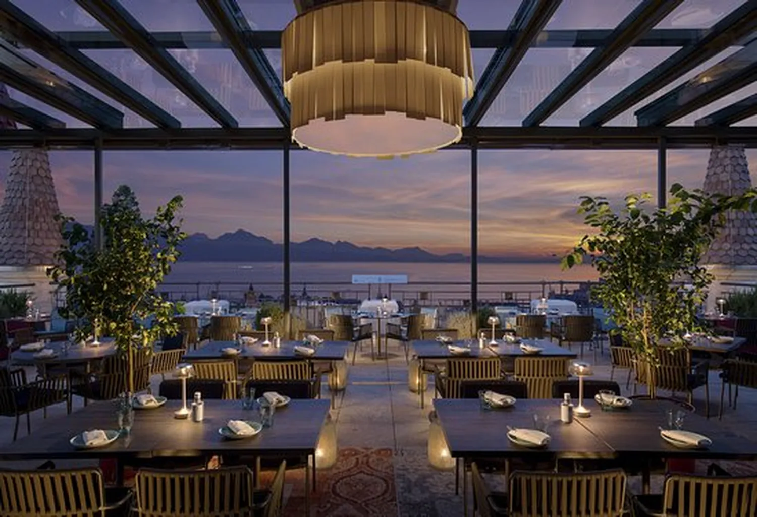 Sky Lounge restaurant Lausanne