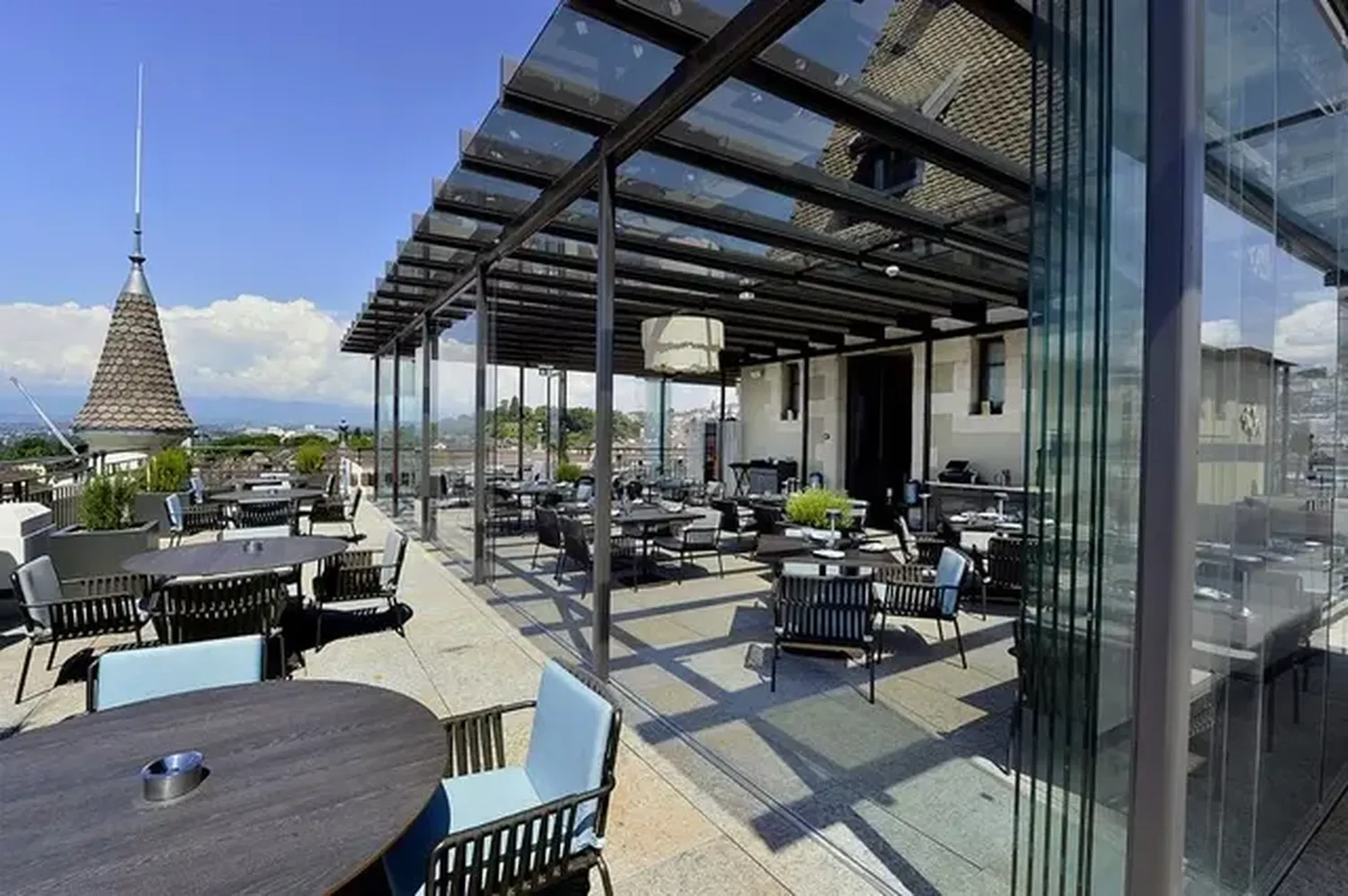 Sky Lounge restaurant Lausanne