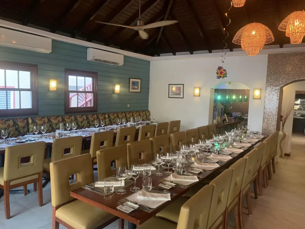 Reservation at SPIGA restaurant Saint Martin KEYS