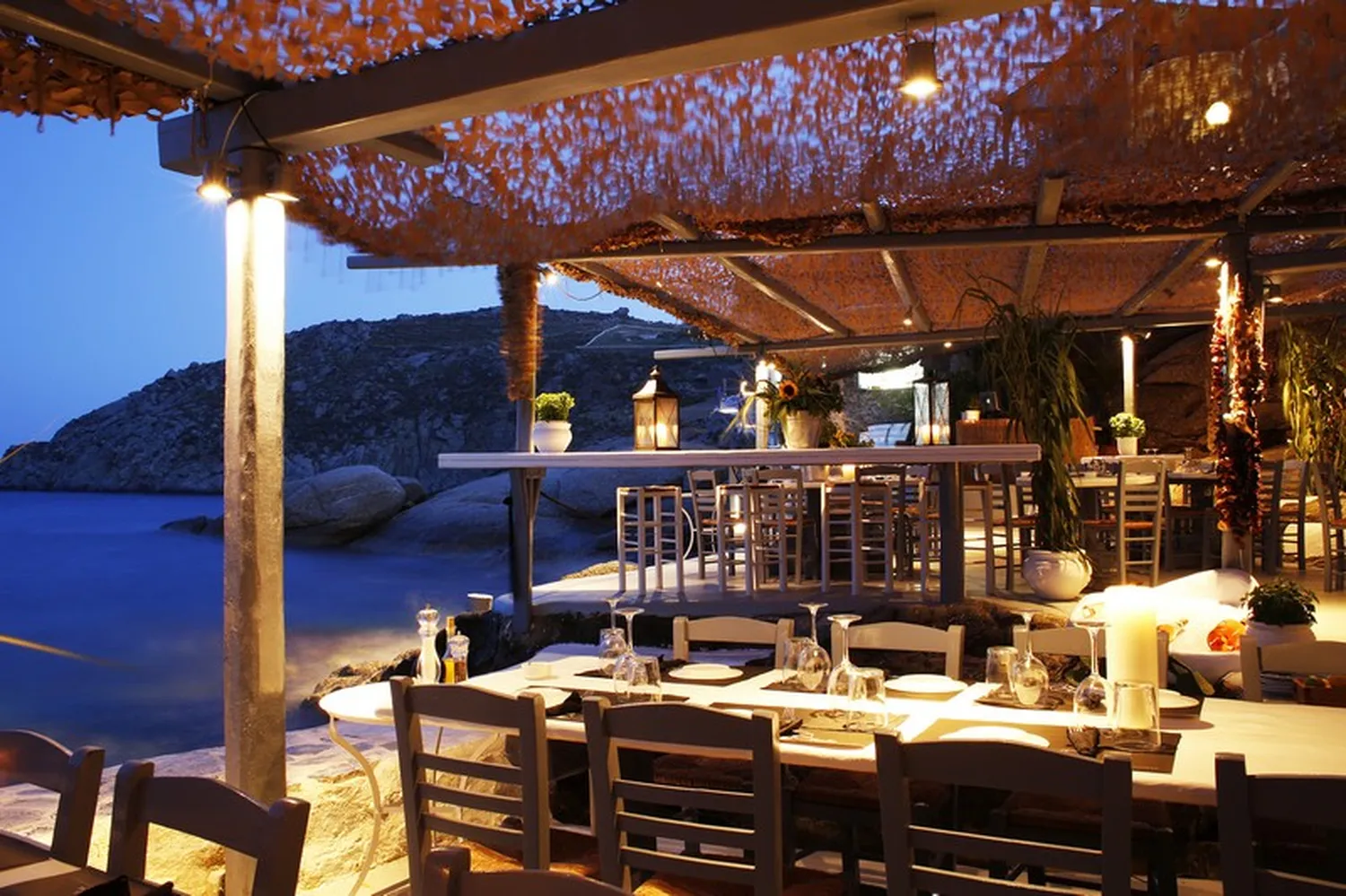 Spilia restaurant Mykonos