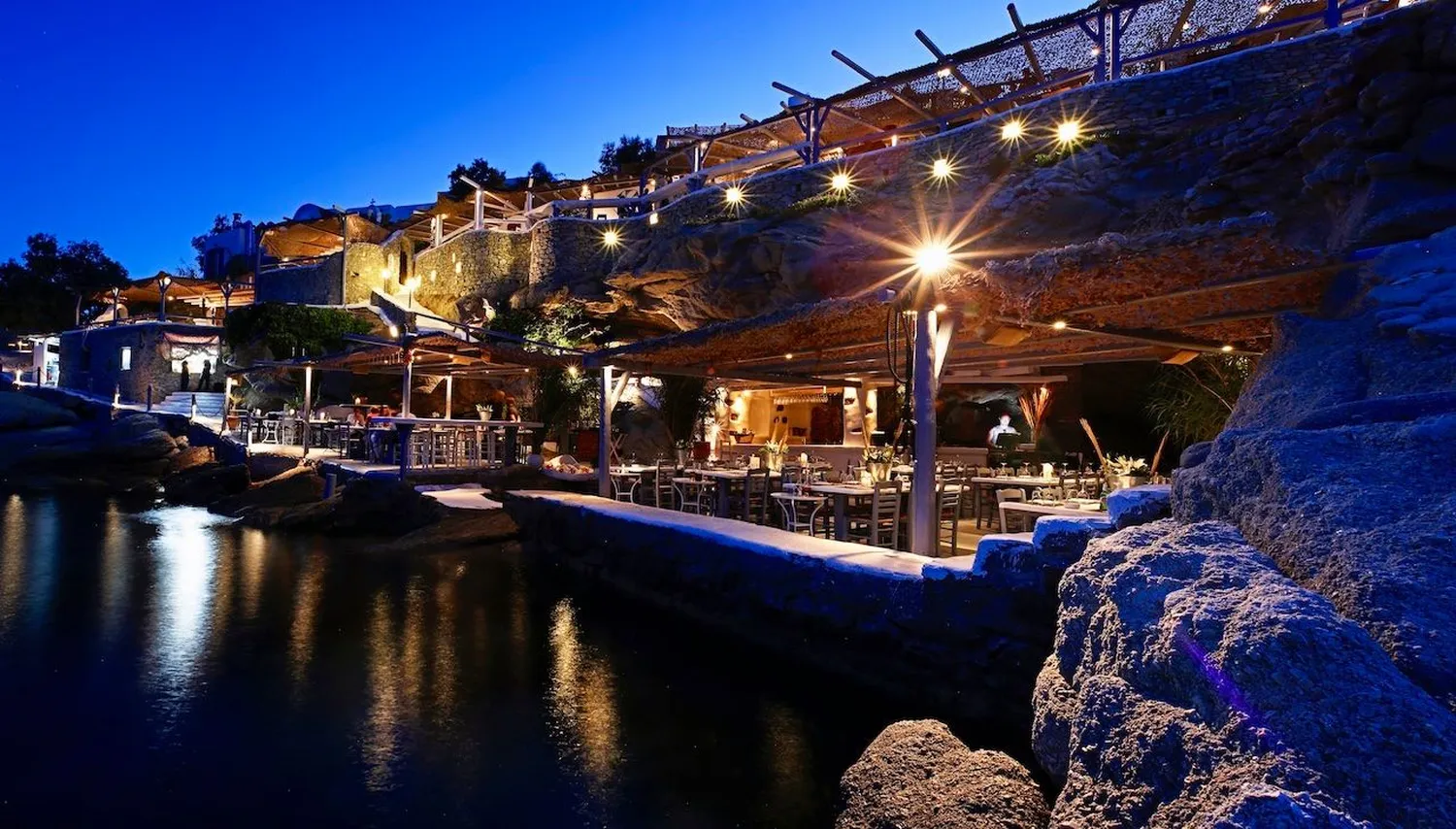 Spilia restaurant Mykonos