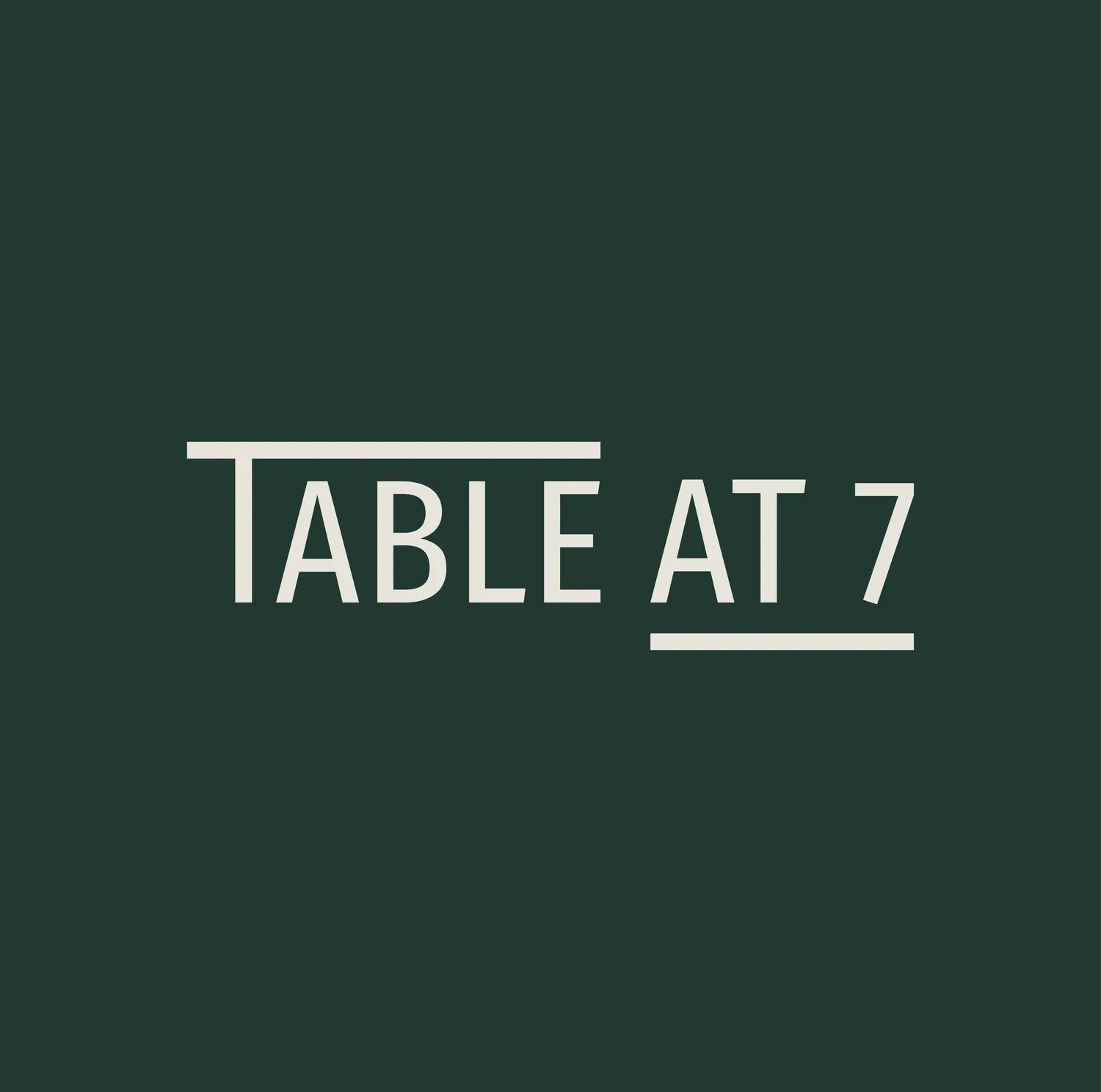 Reservation at TABLE AT 7 restaurant Singapore KEYS