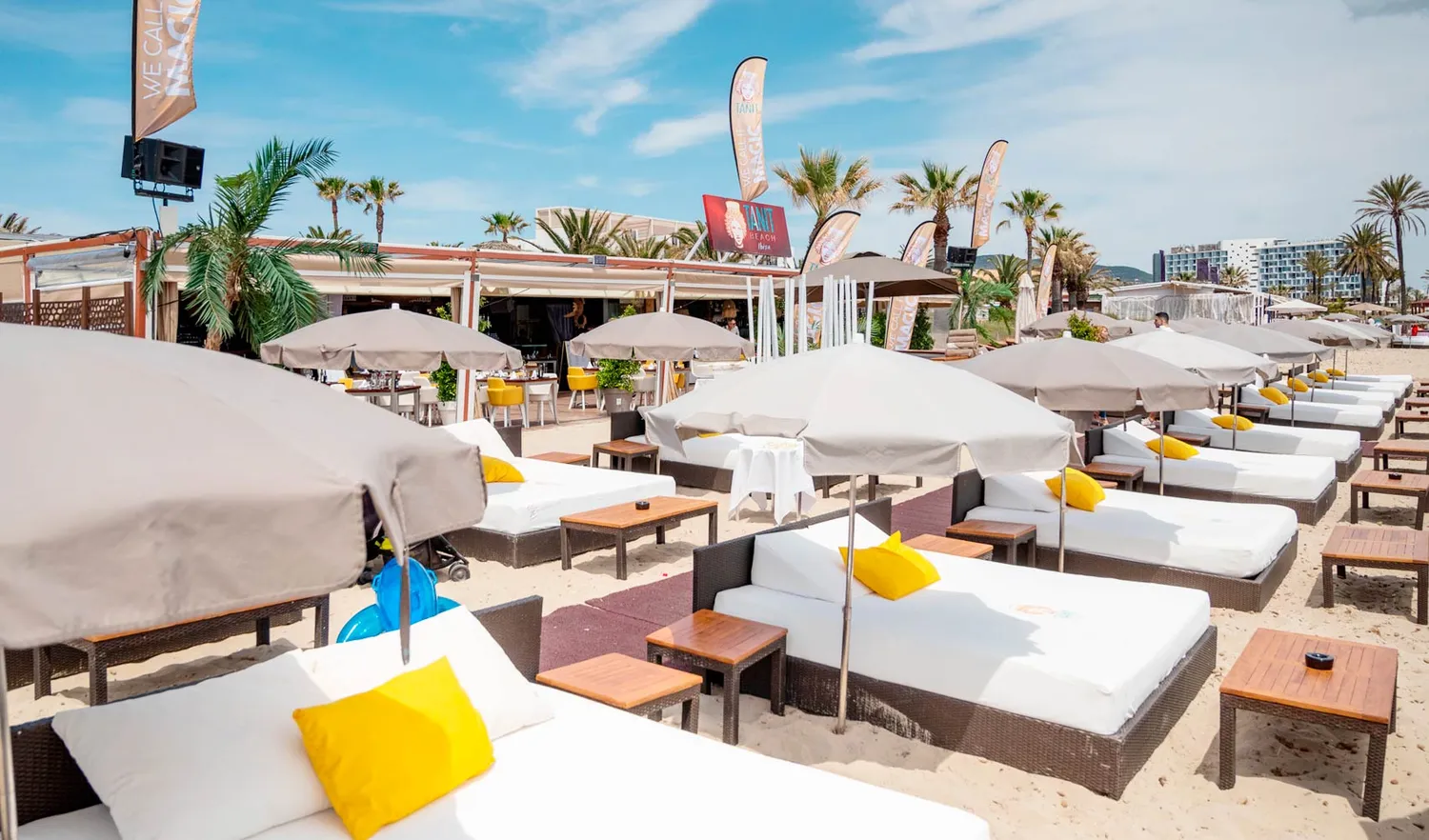 Tanit Beach restaurant Ibiza