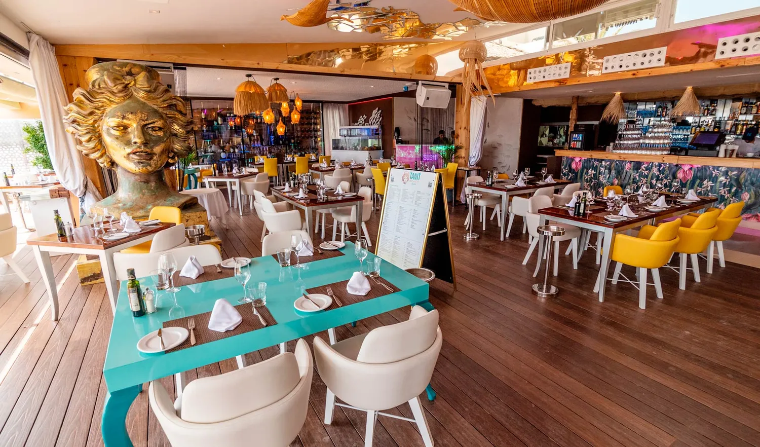 Tanit Beach restaurant Ibiza