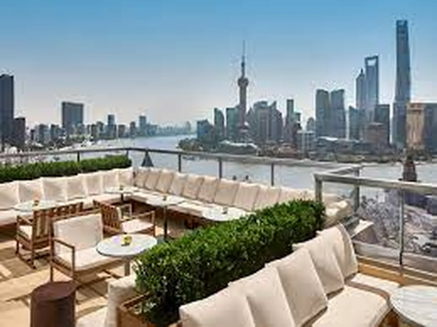 The Roof restaurant Shangai