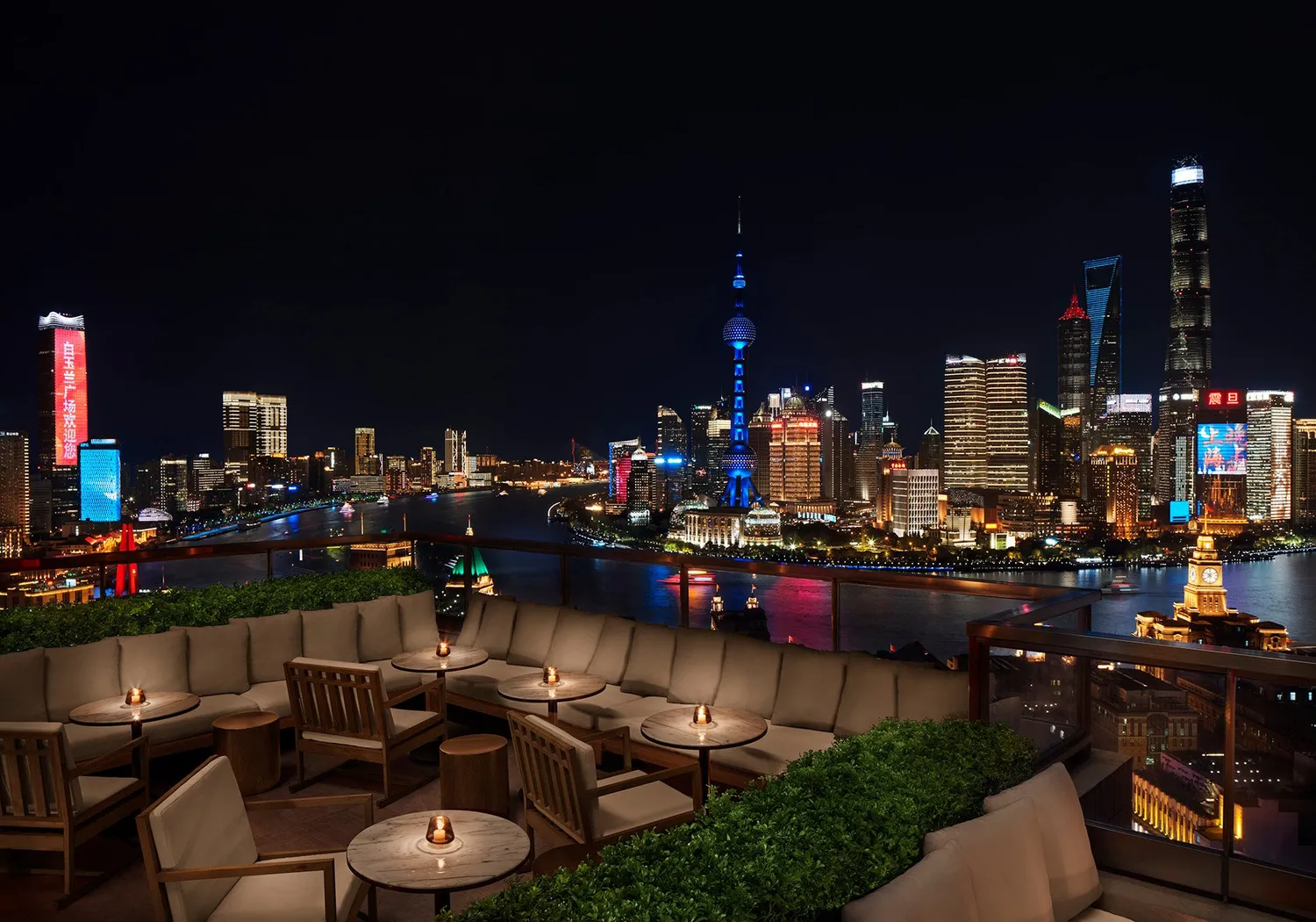 The Roof restaurant Shangai