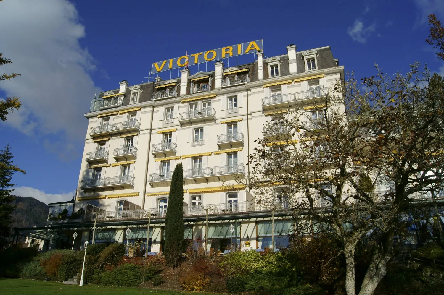 The Victoria Hotel's restaurant Montreux