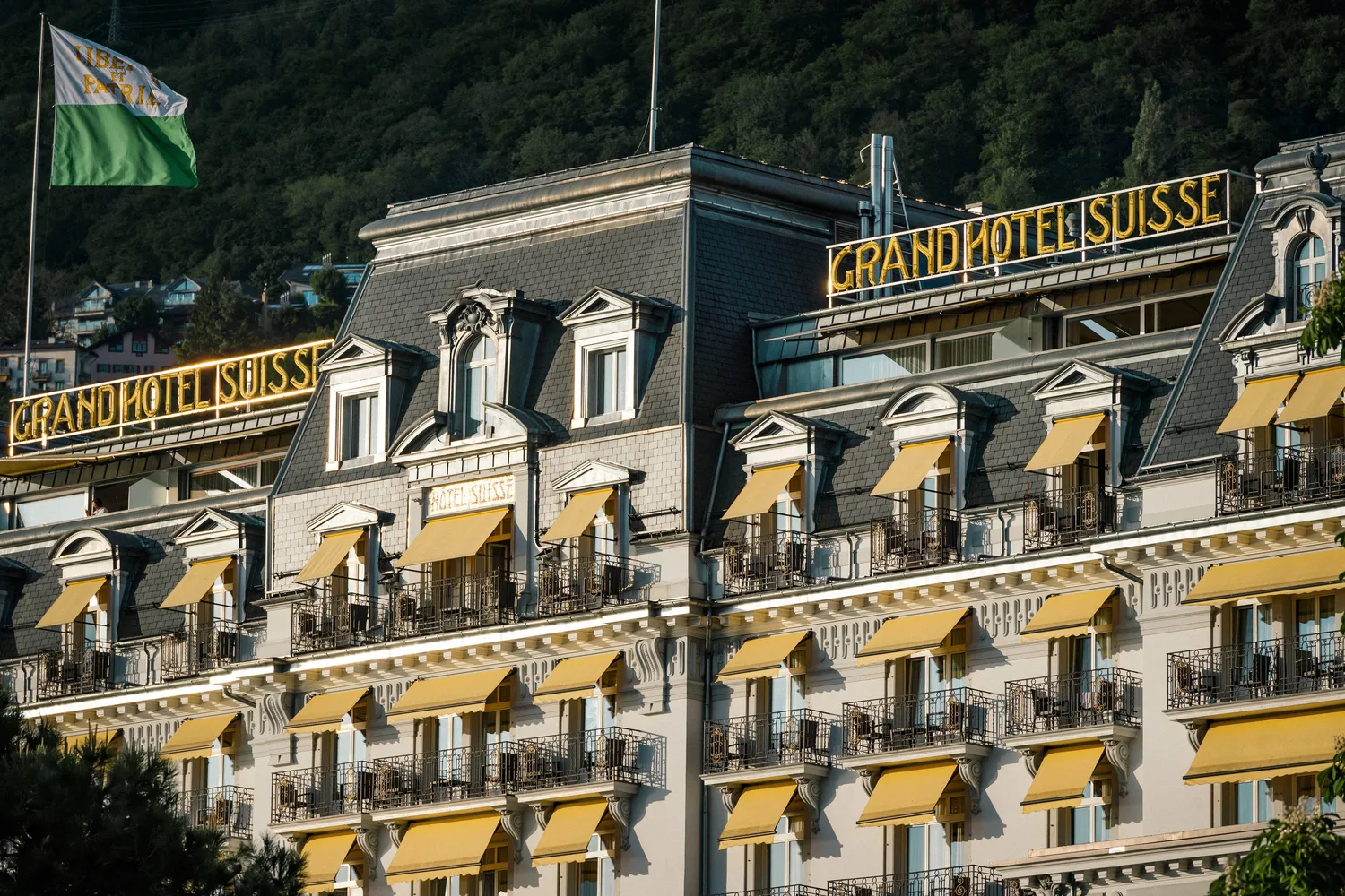 The Victoria Hotel's restaurant Montreux