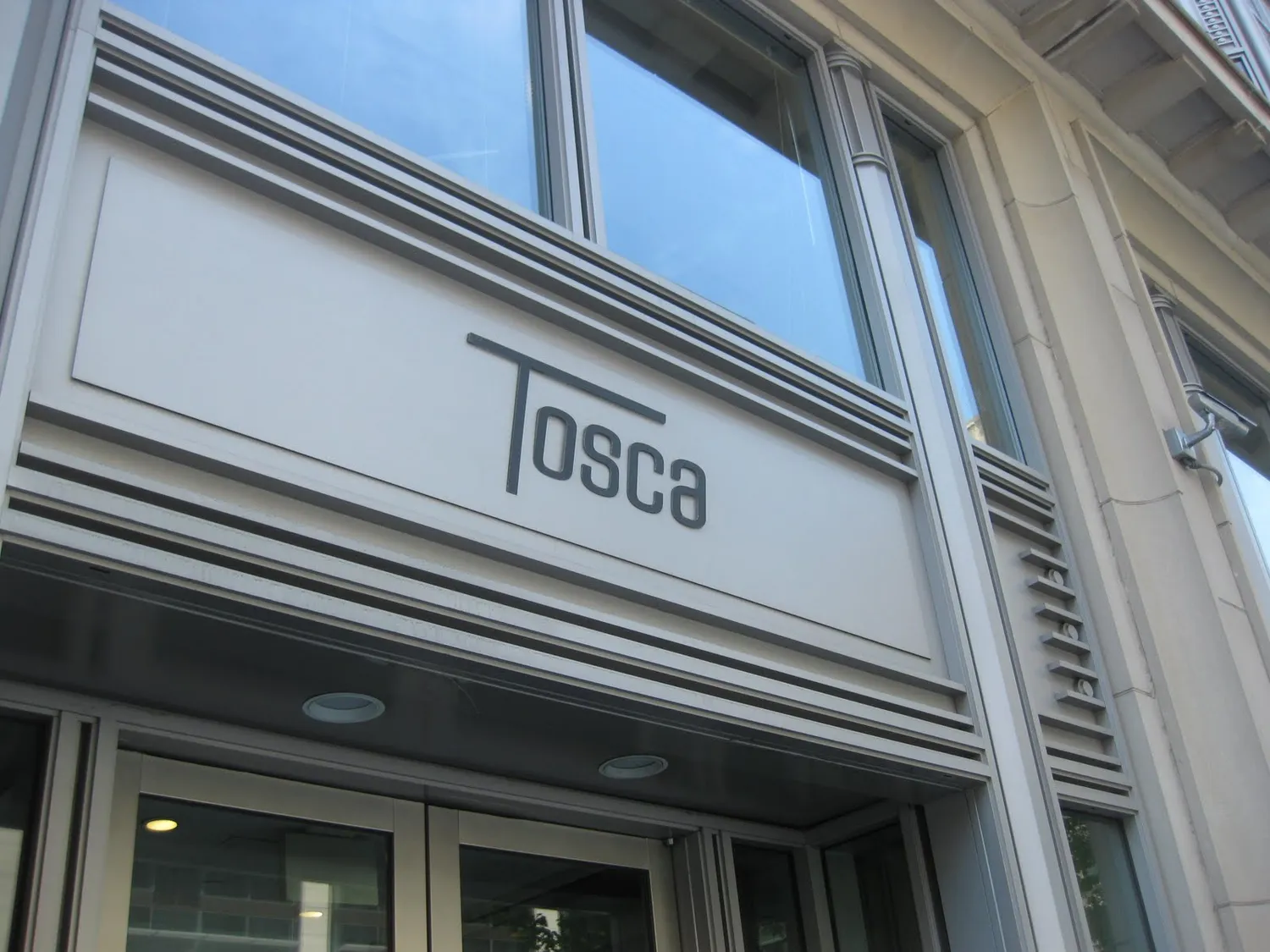 Tosca restaurant Washington DC