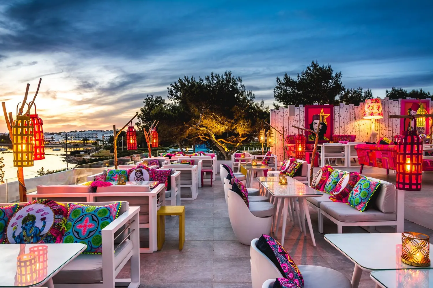 Up Sky Society restaurant Ibiza