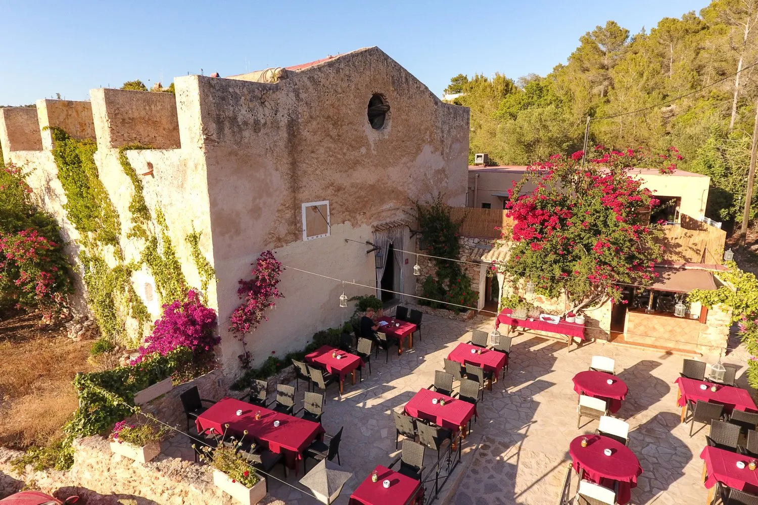 Restaurant sa capella Ibiza