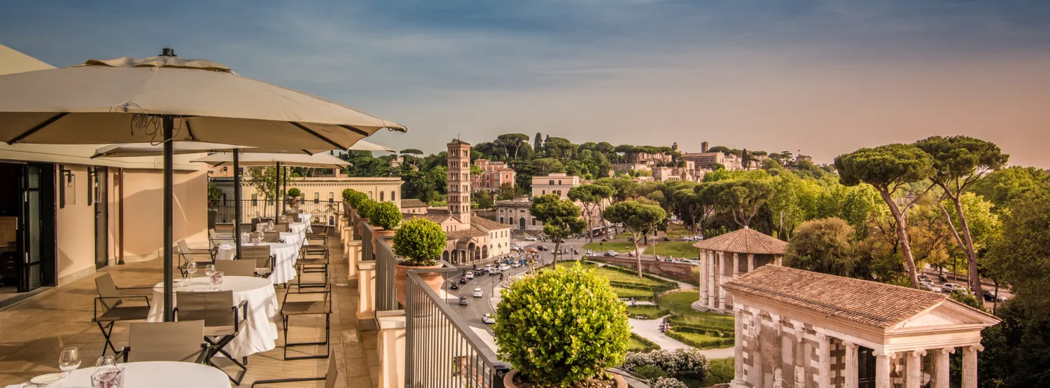 47 Circus Roof Garden restaurant Roma