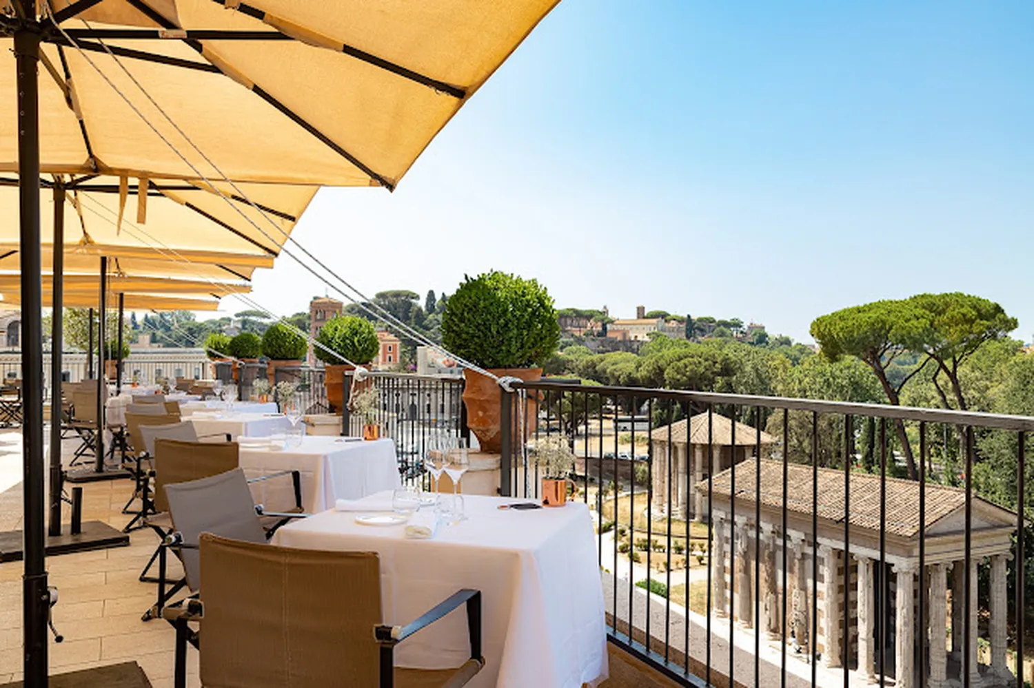 47 Circus Roof Garden restaurant Roma