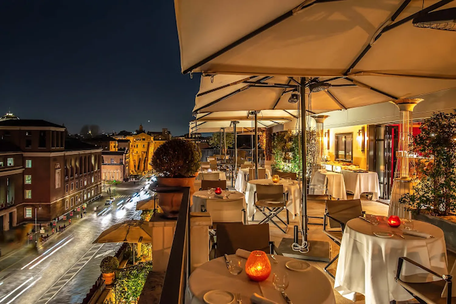 47 Circus Roof Garden restaurant Roma