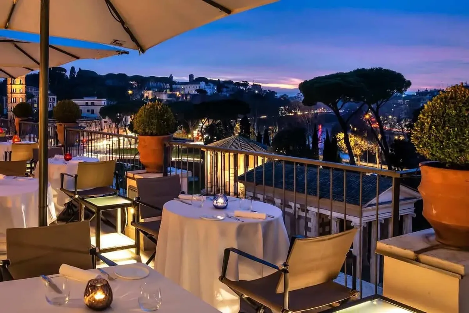 47 Circus Roof Garden restaurant Roma