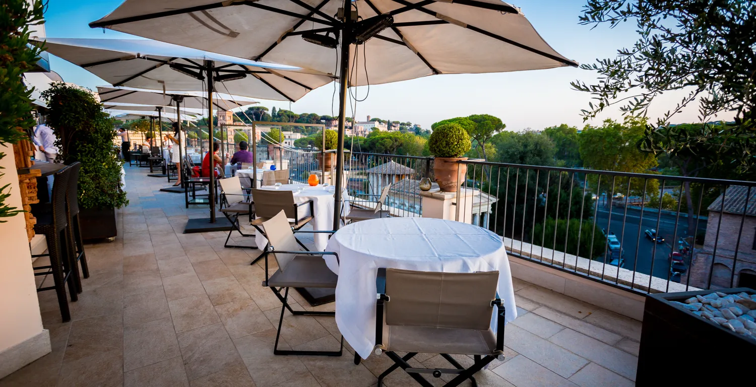 47 Circus Roof Garden restaurant Roma