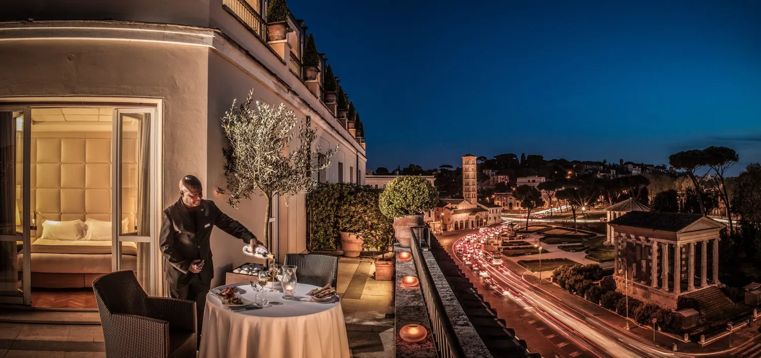 47 Circus Roof Garden restaurant Roma