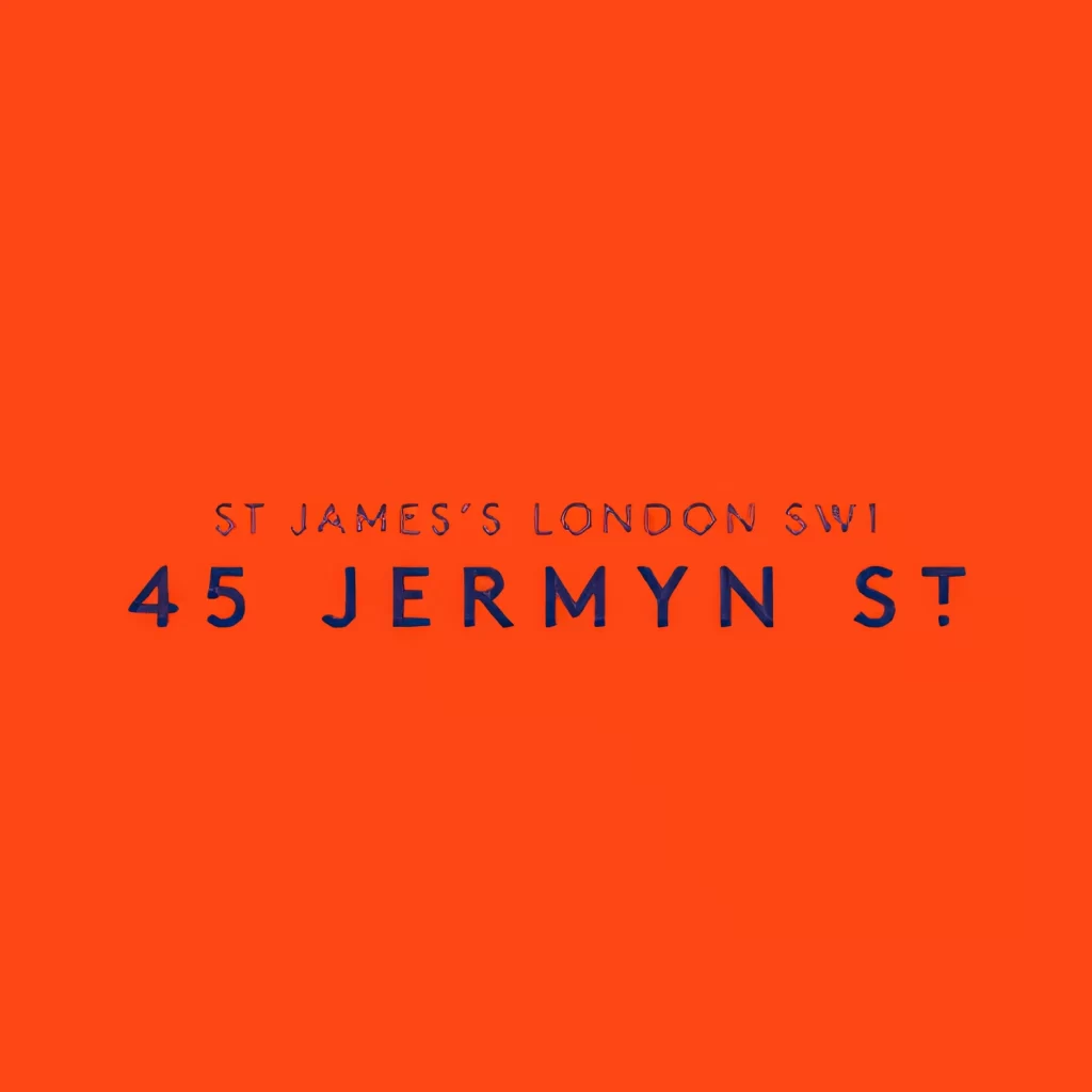 45 Jermyn St. restaurant London