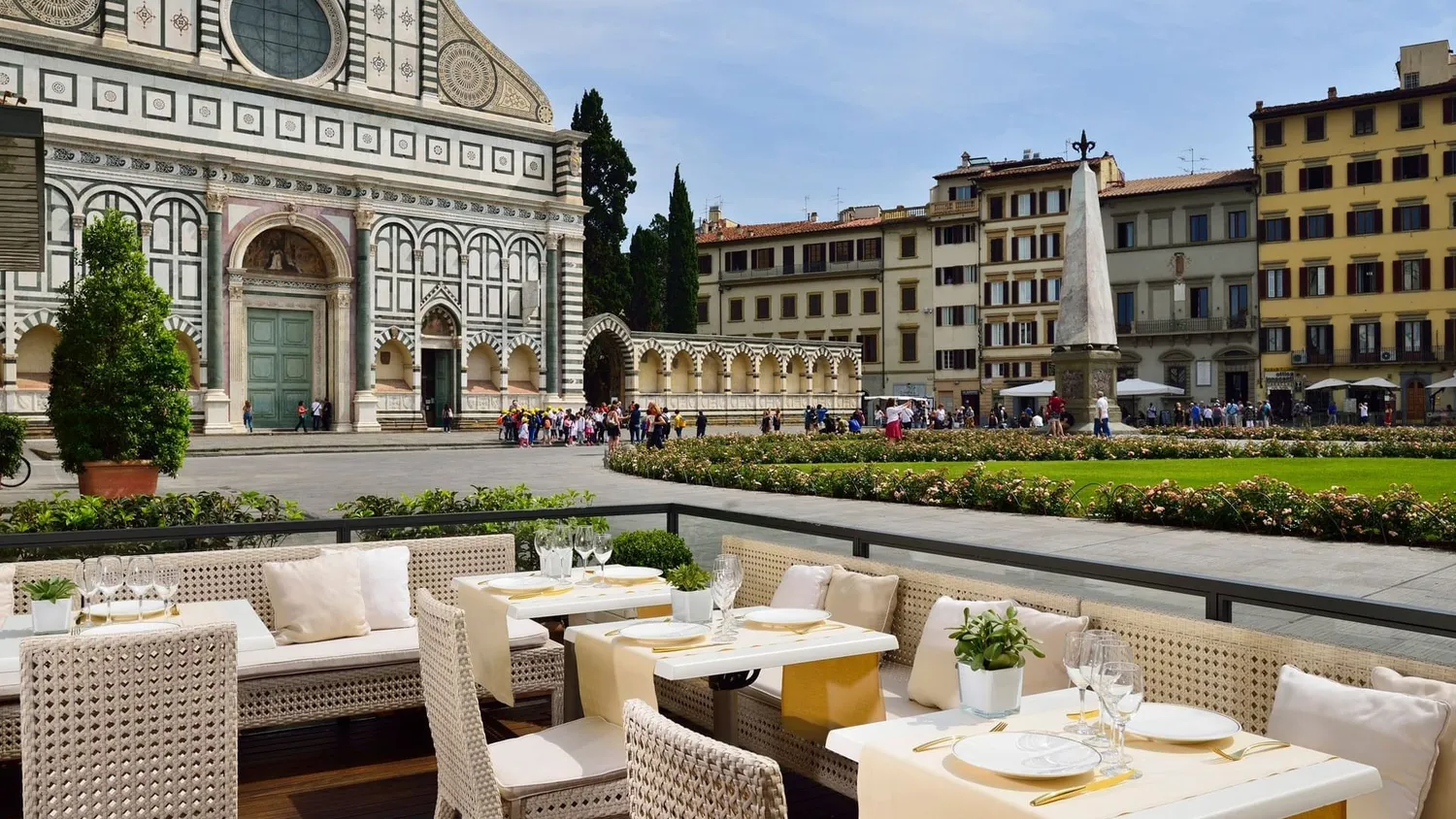 Al Fresco restaurant Florence