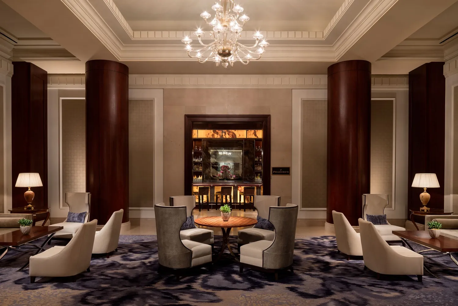 Alba Lobby Lounge Restaurant Abu Dhabi UAE