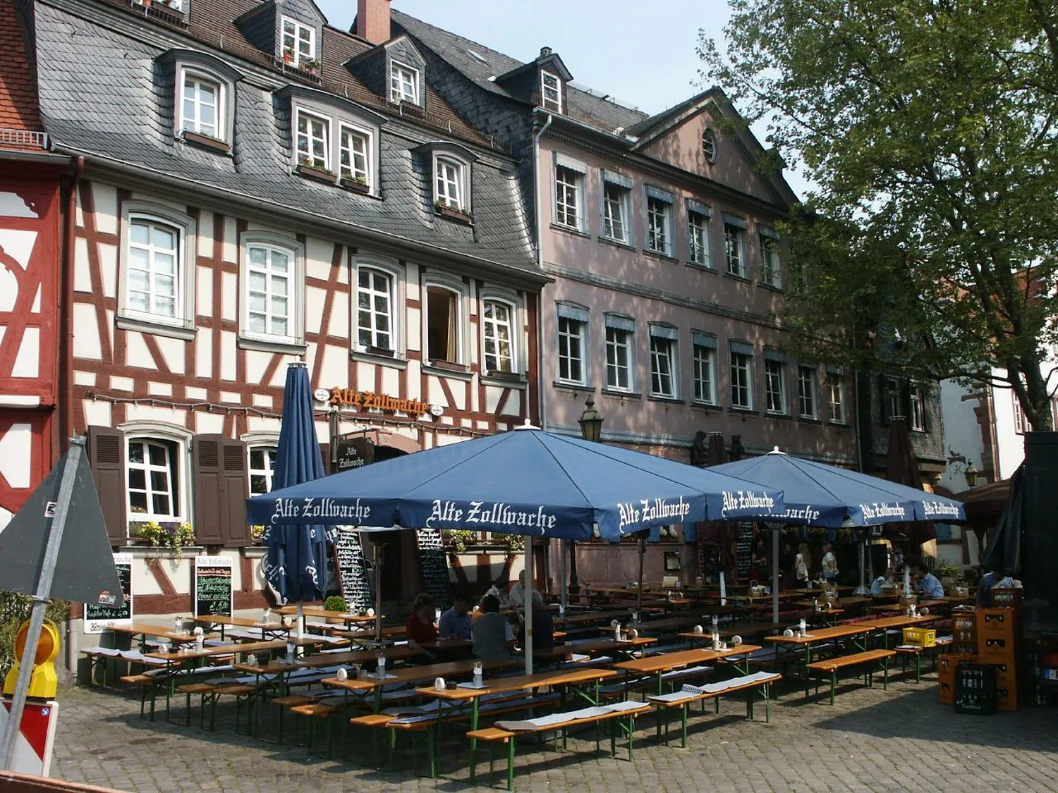 Alte zollwache restaurant Frankfurt