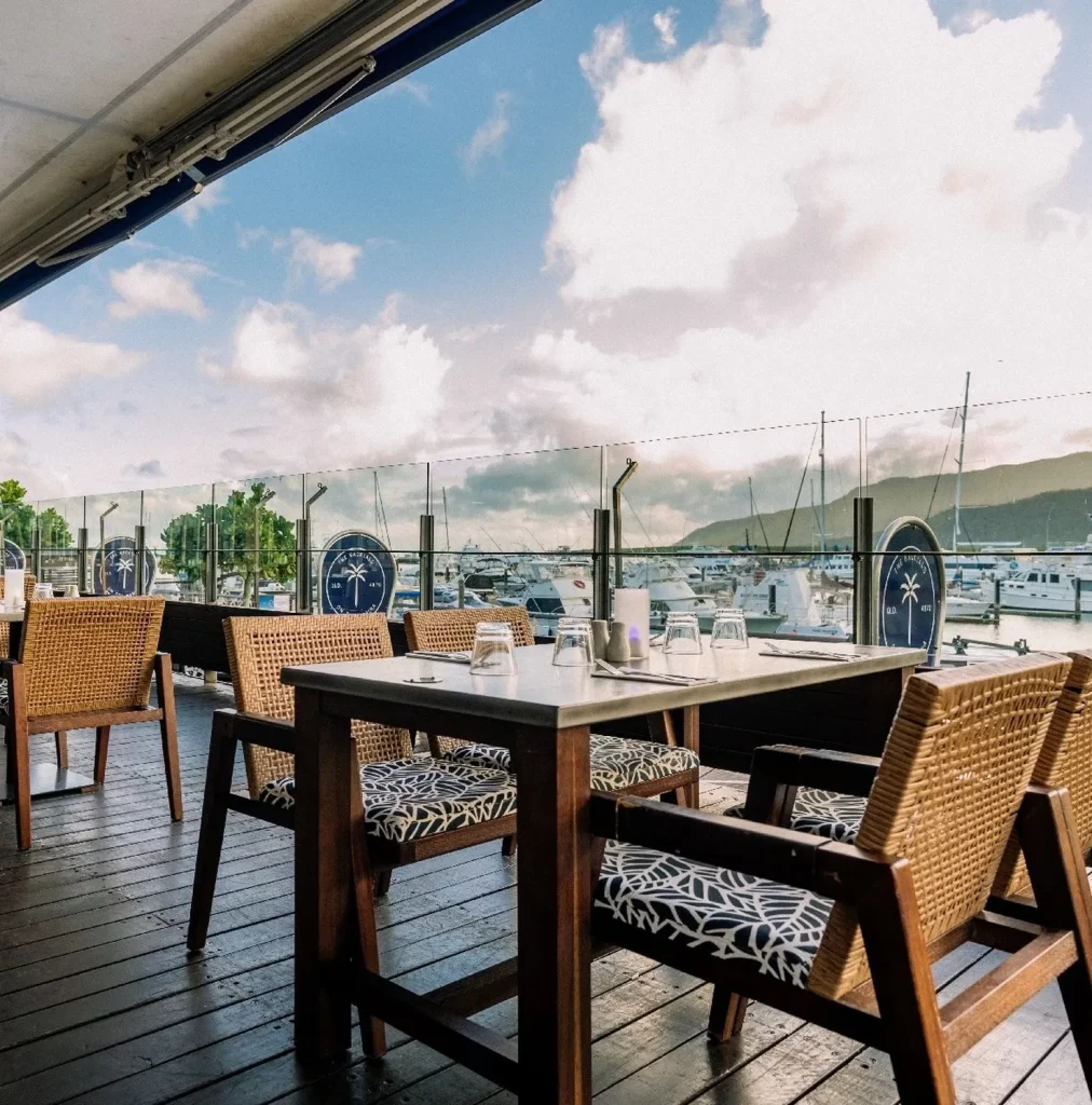 Reservation at THE BACKYARD restaurant Cairns KEYS