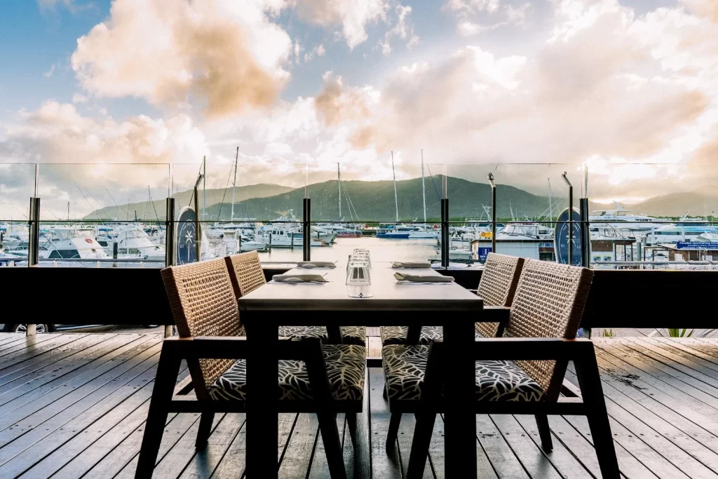 Reservation at THE BACKYARD restaurant Cairns KEYS