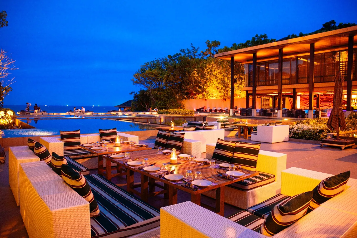 Baba Poolclub restaurant Phuket