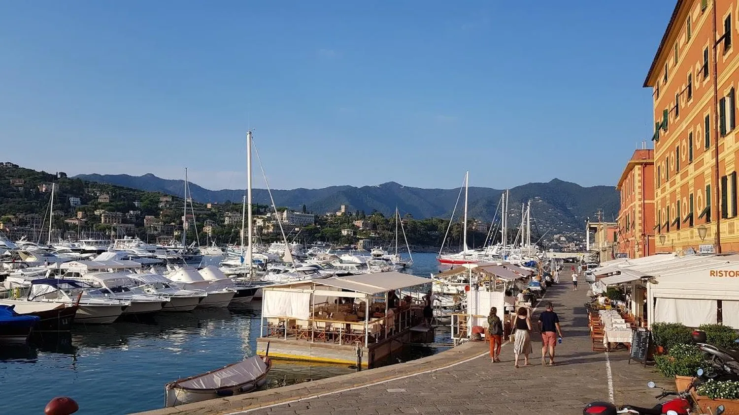 Bagni Rosa restaurant Portofino