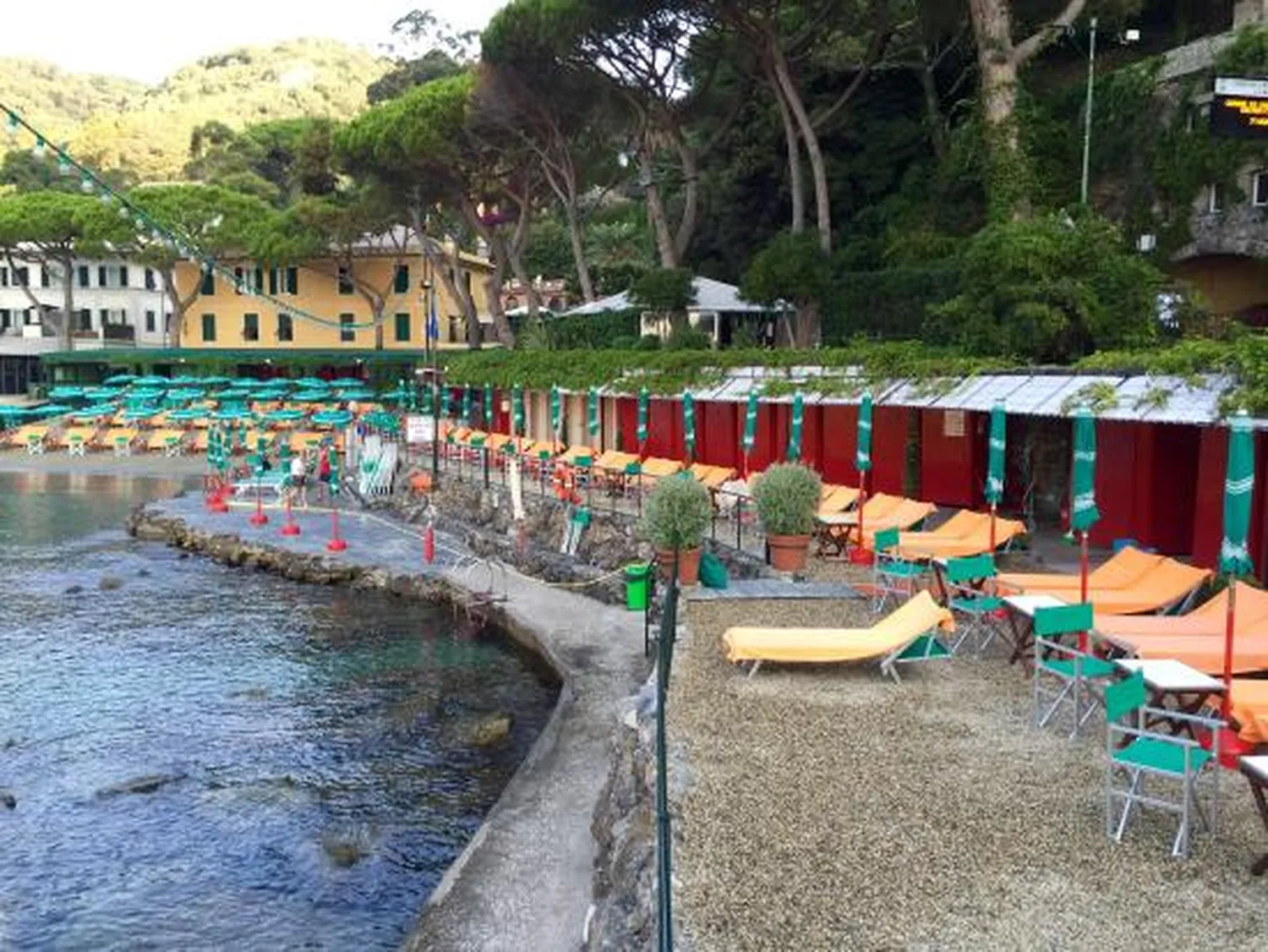 Bagni Rosa restaurant Portofino