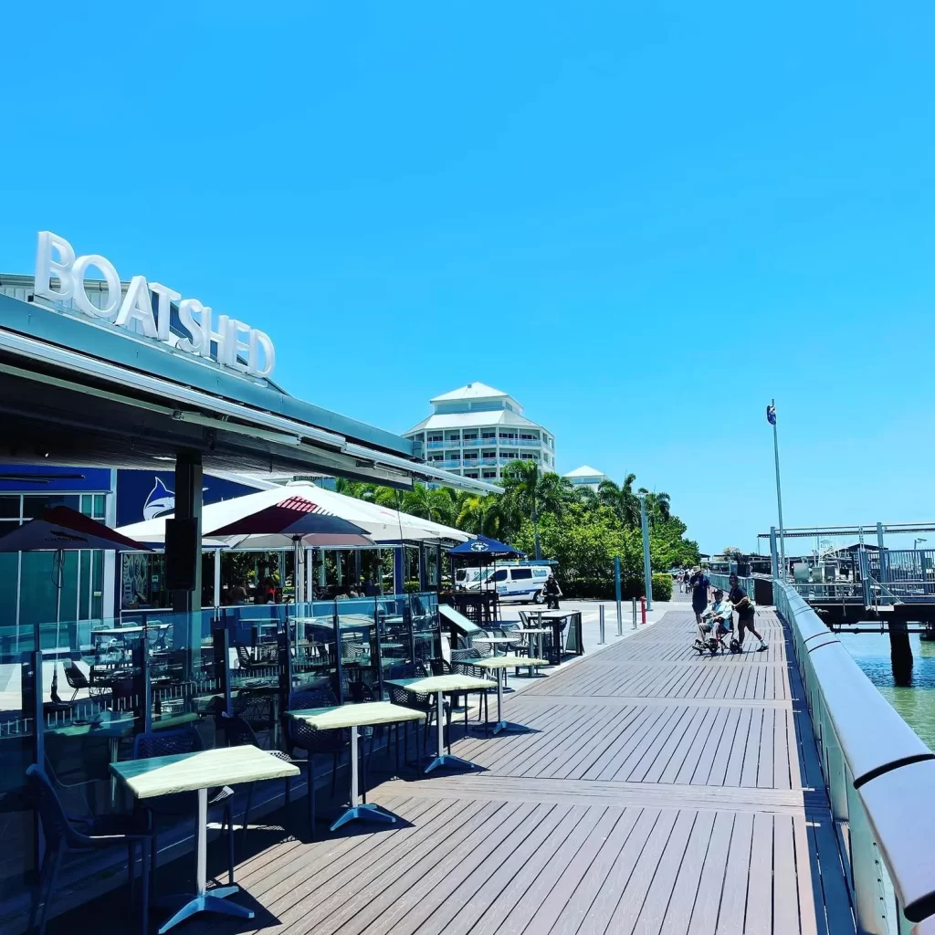 Reservation at BOATSHED restaurant Cairns KEYS