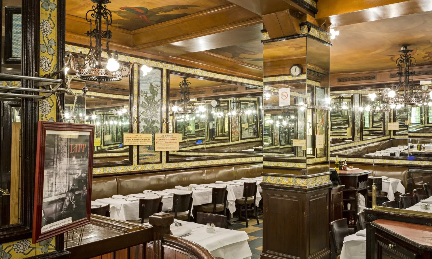 Brasserie Lipp Restaurant Paris