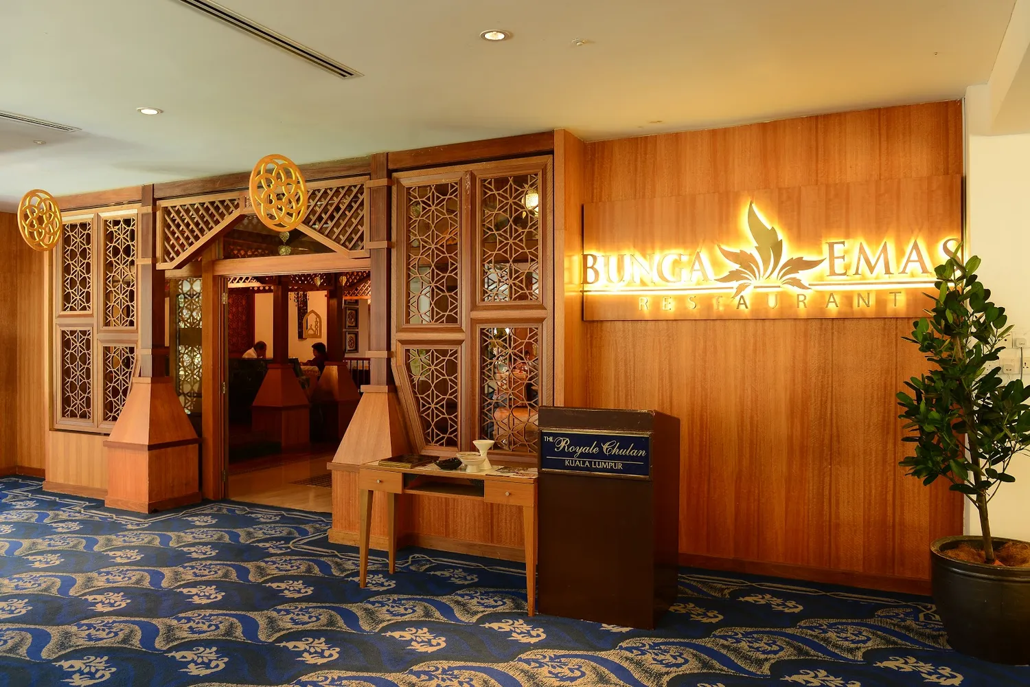 Bunga Emas restaurant Kuala Lumpur