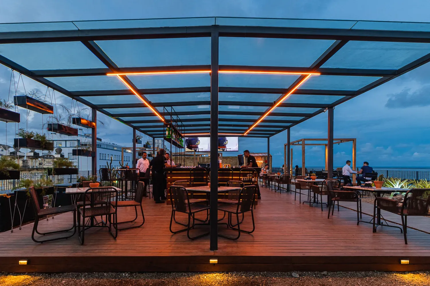 Cais Rooftop restaurant Recife