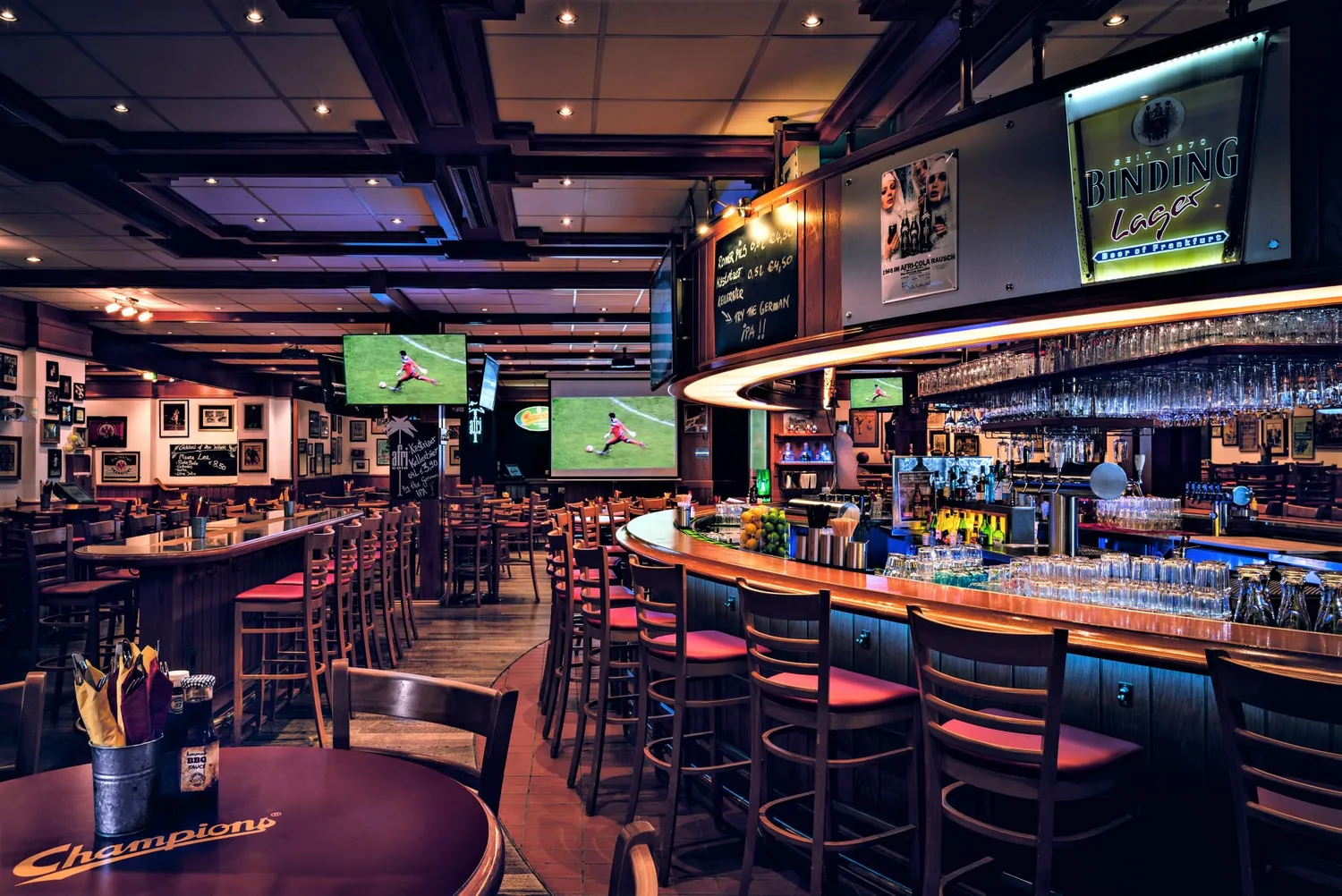 Champions restaurant Francfort