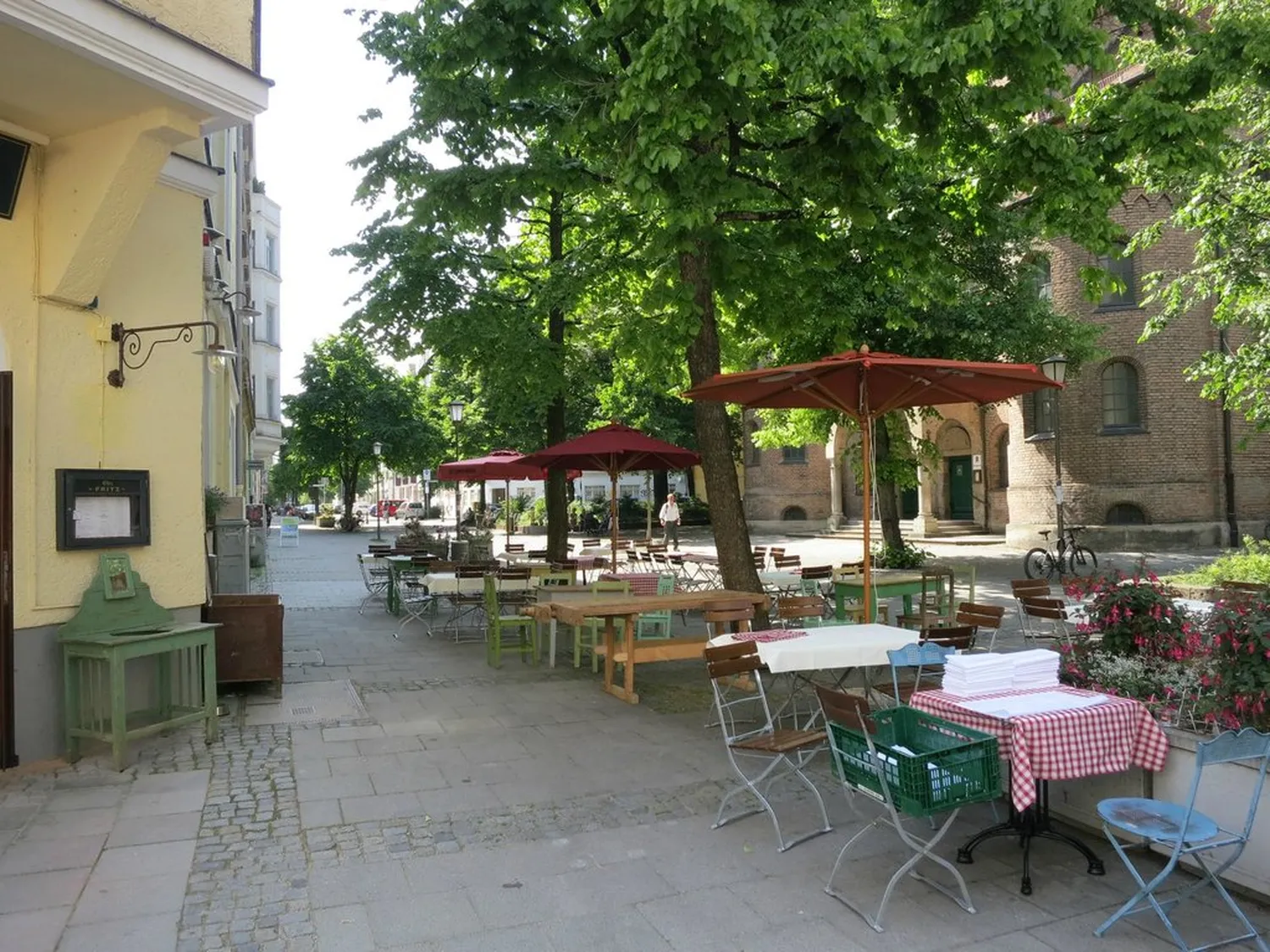 Chez Fritz restaurant Munich