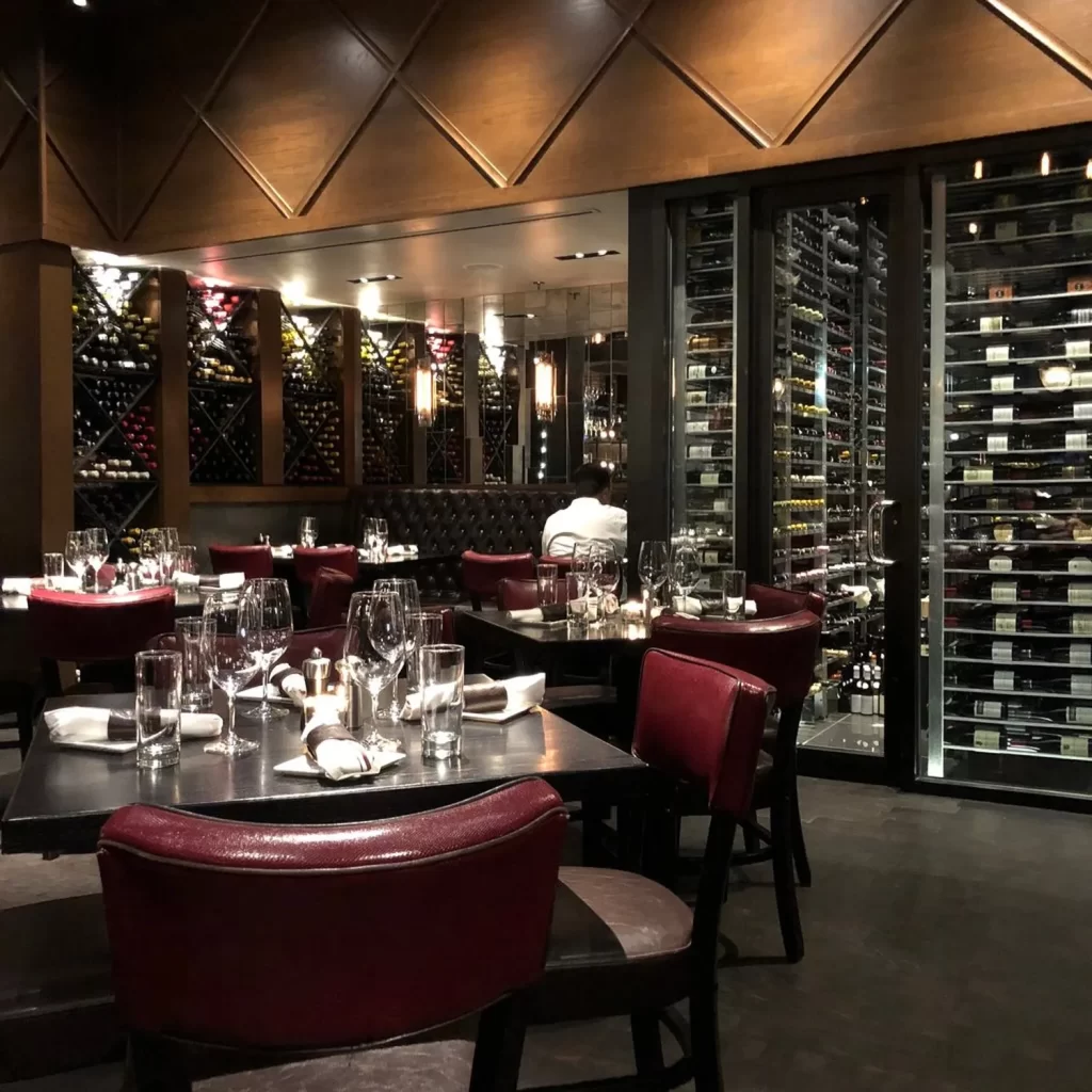 Reservation at CHOPS restaurant Boston TWK