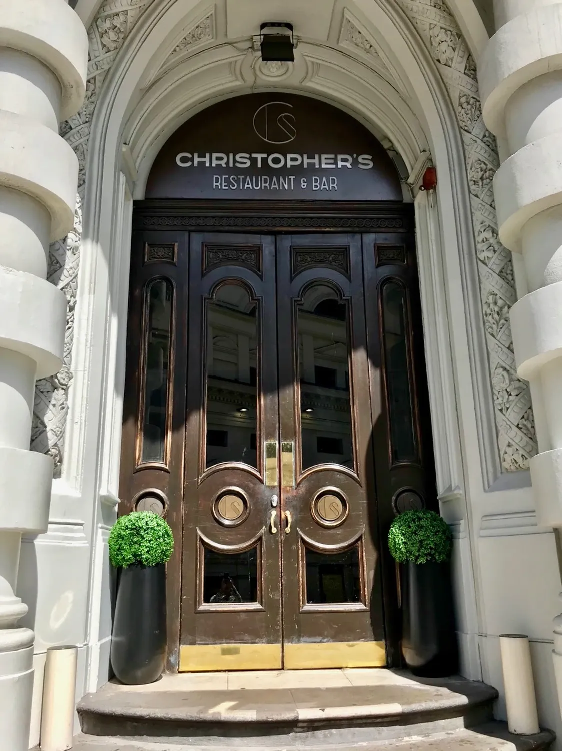 Christopher&#039;s restaurant London