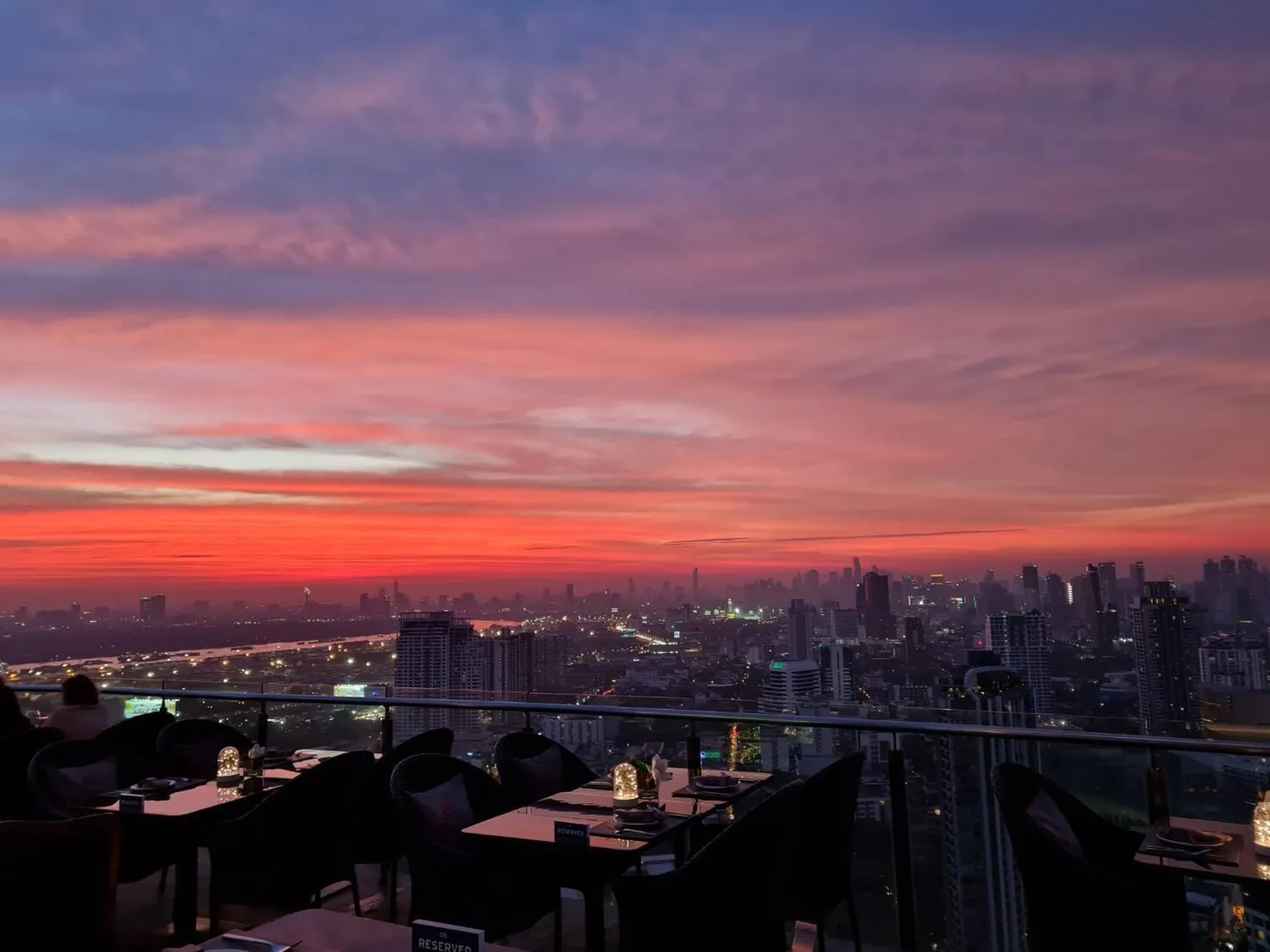 Cielo Sky Bar restaurant rooftop Bangkok